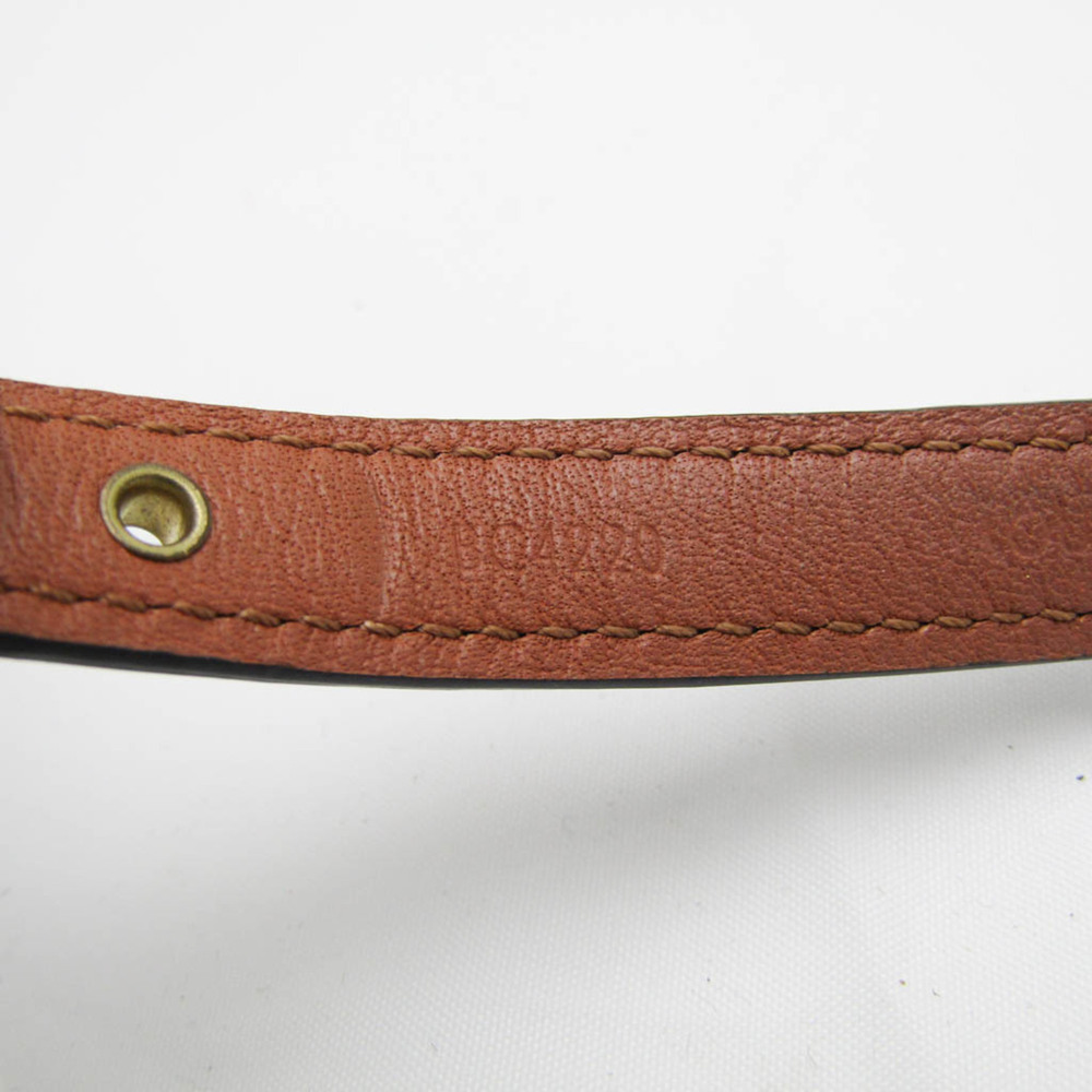 LOUIS VUITTON Black Leather Bracelet - Picture 9 of 10